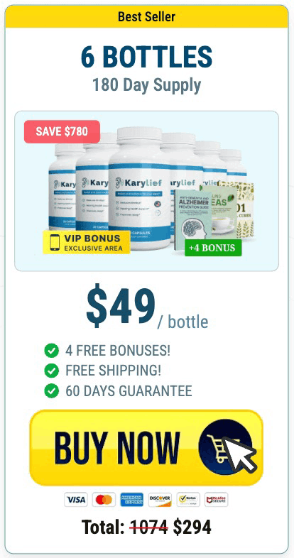 Karylief -180-days -supply– order now 